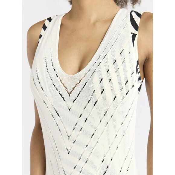 Sofia by Sofia Vergara Women's Sweater Knit Coverup Dress, Size XS, Relaxed Fit - Picture 3 of 4